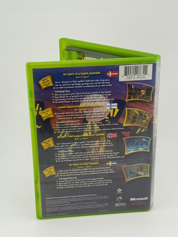 BLINX THE TIME SWEEPER Xbox boxed version
