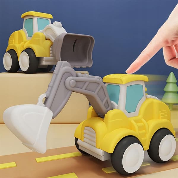 Engineering Toys: Pull-Back Cars, Engineering Toys, Building Road Roller