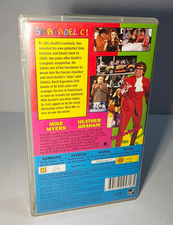 AUSTIN POWERS: THE SPY WHO SHAGGED ME PSP UMD VIDEO DISC BDB