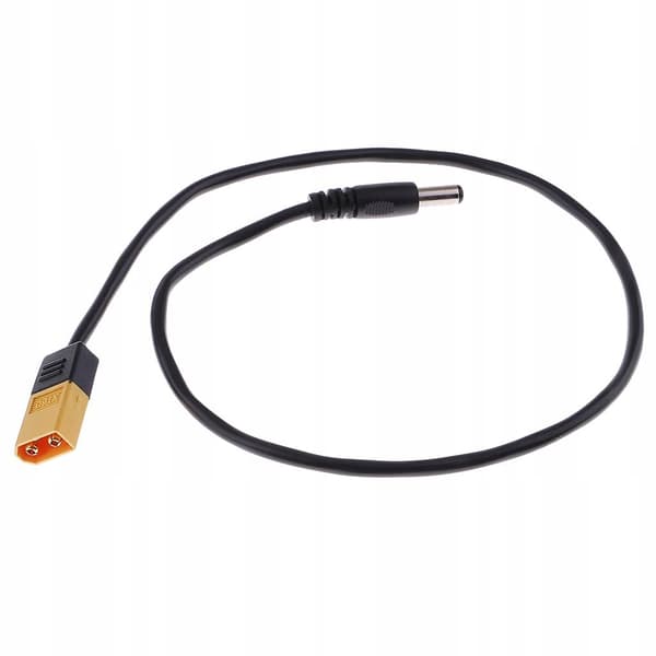 XT60 to DC5525 male plug-in cable /