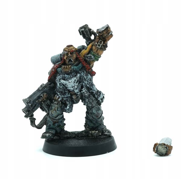 Warhammer 40K Space Wolves Wolf Scout Sergeant metal figurine