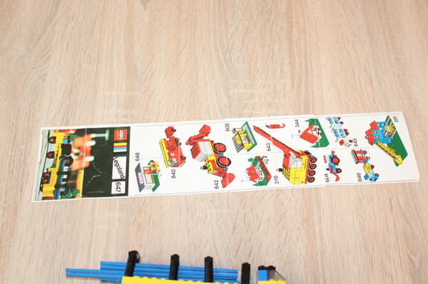 LEGO LEGOLAND 647 SET INSTRUCTIONS