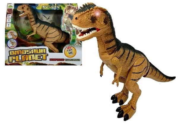 DINOSAUR MOVES, ROARS AND GLOWS – RUGOPS LEAN