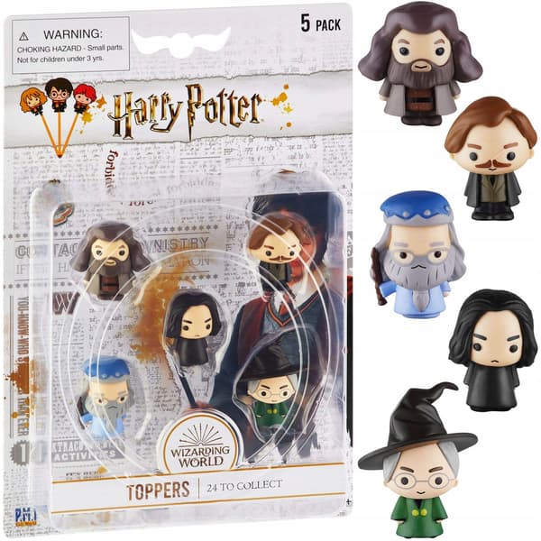 Harry Potter Figurine Pencil Caps Set