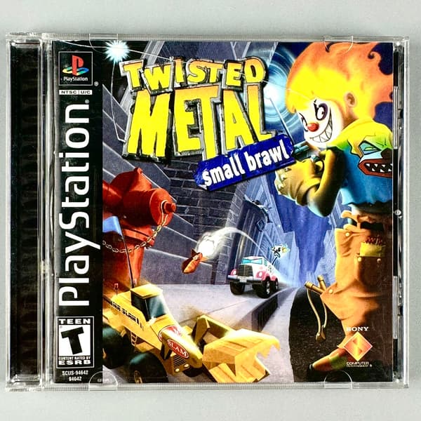 Twisted Metal: Small Brawl | PS1 | PSX | PLAYSTATION | 3xA SET