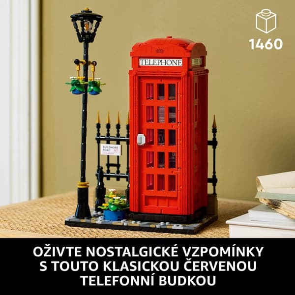 LEGO Ideas 21347 Red London Phone Box