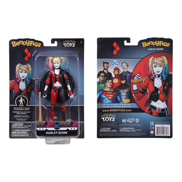 Bendyfigs Harley Quinn figurine, 18.5 cm