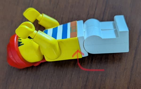 Lego 6257 Pirates on a Raft