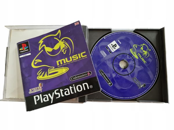 MUSIC PlayStation (PSX) game – boxed version