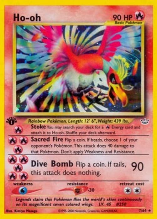 Pokemon TCG Ho-Oh
