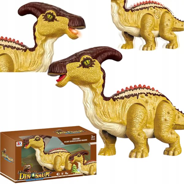 Interactive Dragon Dinosaur – Roars, Movable Head and Tail, Walks, Glowing Snout