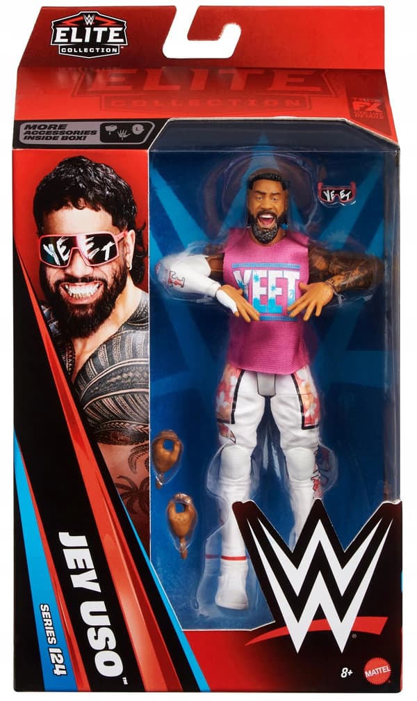 MATTEL WWE Elite Jey Uso Figure