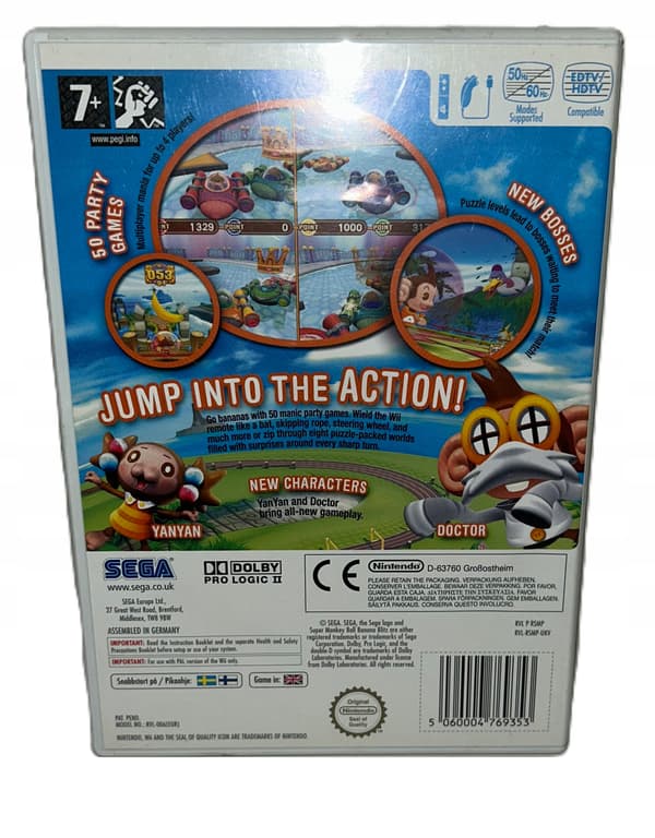 SUPER MONKEY BALL BANANA BLITZ for Wii