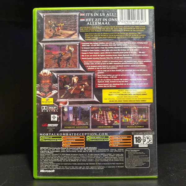 Mortal Kombat: Deception | Xbox