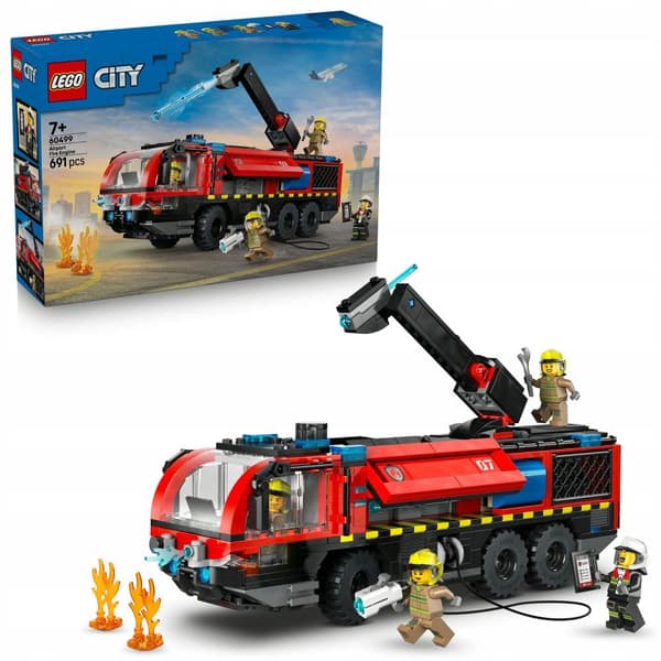 LEGO CITY Airport Fire Engine 60499