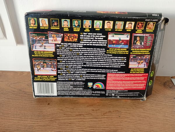 WWF RAW SNES Super Nintendo