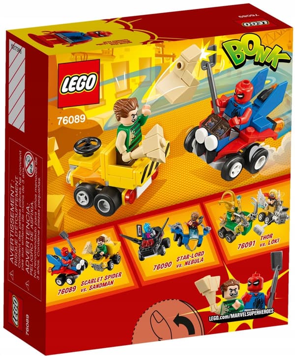LEGO MARVEL SUPER HEROES 76089 Spider-Man vs. Sandman: The Spider-Jet