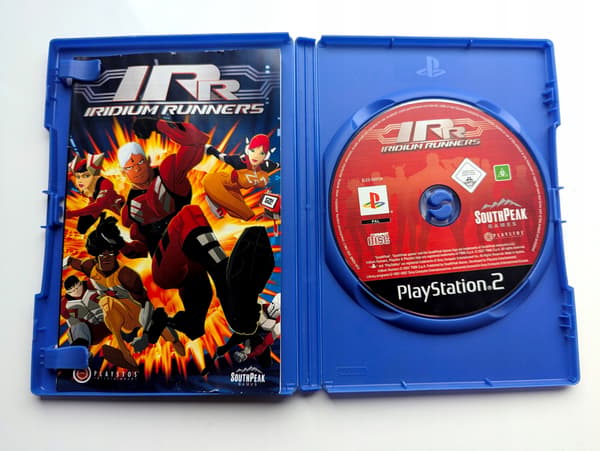 *** IRIDIUM RUNNERS PLAYSTATION 2 PS2 PSX *** 3AAA
