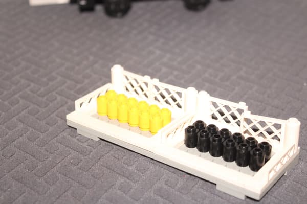 LEGO CITY TOWN Train 4536 INSTRUCTIONS: Blue Hopper Car SET