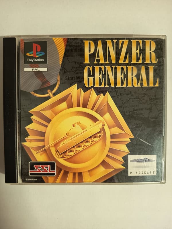 PANZER GENERAL for PlayStation (PSX) – English version, complete set (2)