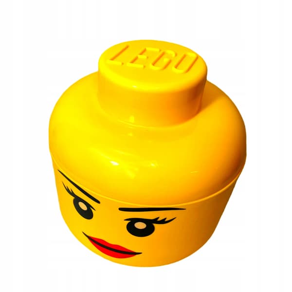 LEGO container – girl’s head, 2 litres, size S