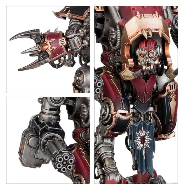 Warhammer 40K – Chaos Knights Houndpack Lance