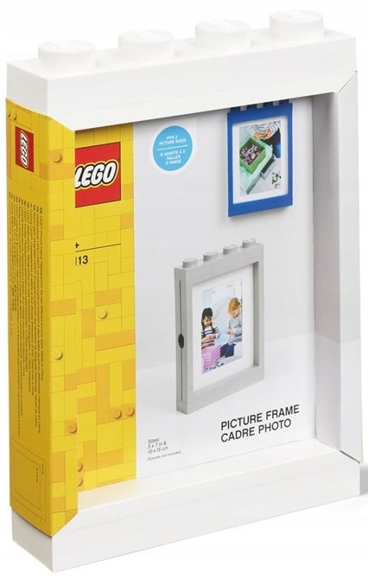 LEGO® white photo frame NHG cardboard box
