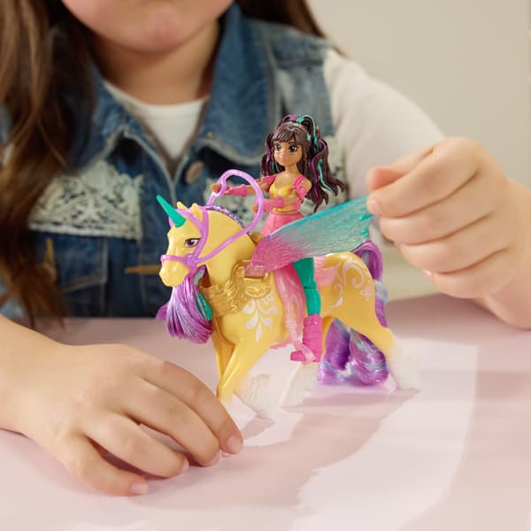 Spin Master Unicorn Academy: Leaf & Ava’s Magical Wings, 11 cm