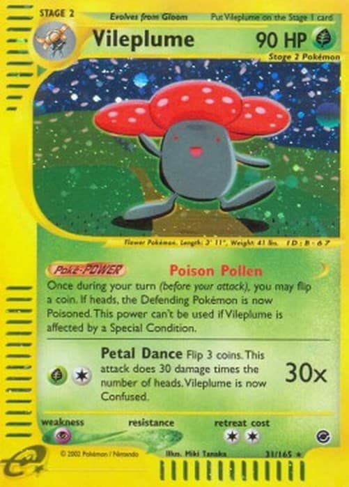 Pokemon TCG Vileplume