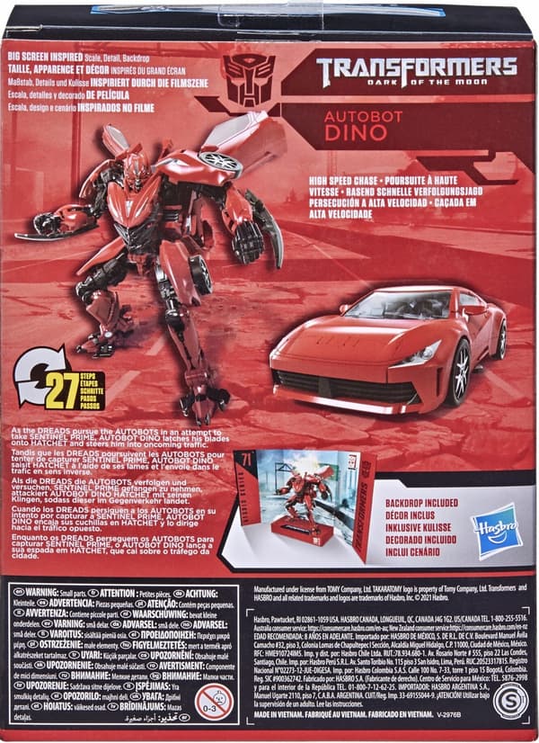 Transformers Autobot DLX TF2 Dino Studio71 figurine