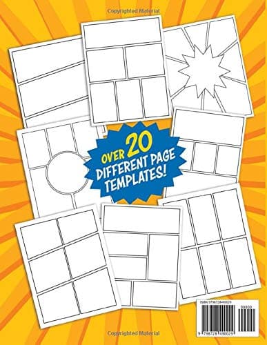 Draw Your Own Comic Book: Draw Comics! Create Adventures! Have Fun!