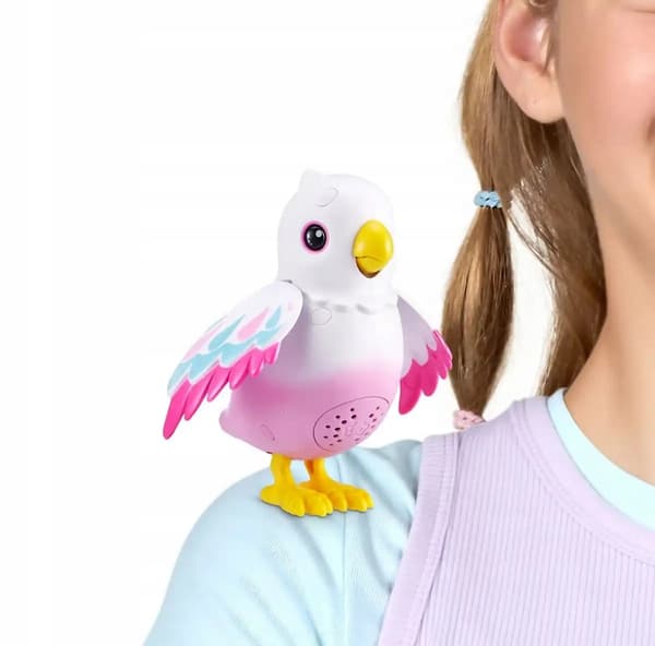 ZURU PETS ALIVE POLLY INTERACTIVE MAGICAL BIRD INTERACTIVE PARROT