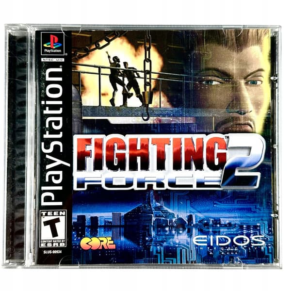 Fighting Force 2 | PS1 | PSX | PLAYSTATION 1 | 3xA SET