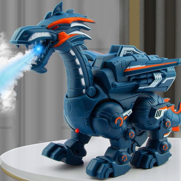 DRAGON INTERACTIVE TOY FIRE-BREATHING ROBOT DINOSAUR INTERACTIVE LARGE