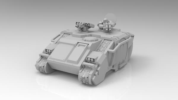 Warhammer 40,000 Genewarrior APC SLA 32 mm