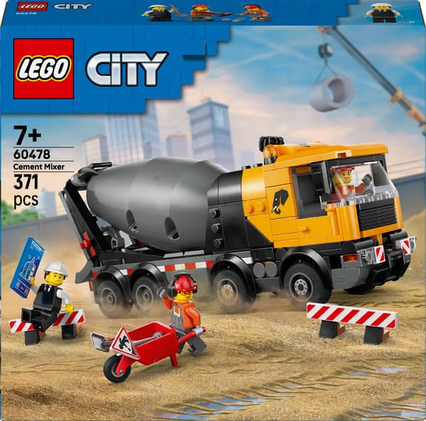 LEGO City 60478 Concrete Mixer