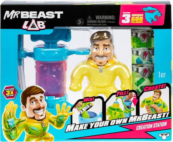 MR BEAST Lab Creation Station FIGURE-MAKING SET 24774
