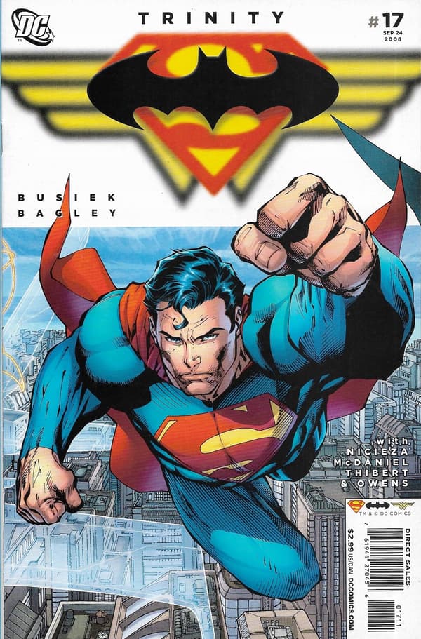 DC Trinity Comic 16–18/2008 (English) Jim Lee Connecting Variant
