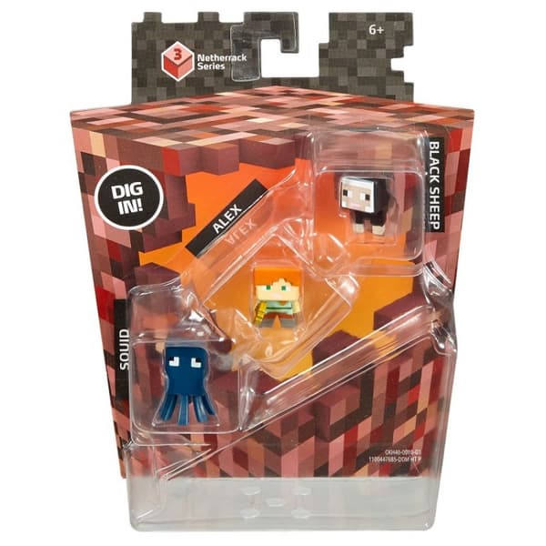 Mattel: MINECRAFT MINI FIGURES 3-PACK CKH40