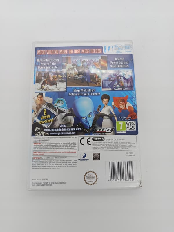 DreamWorks Megamind: Mega Team Unite – Nintendo Wii (boxed)