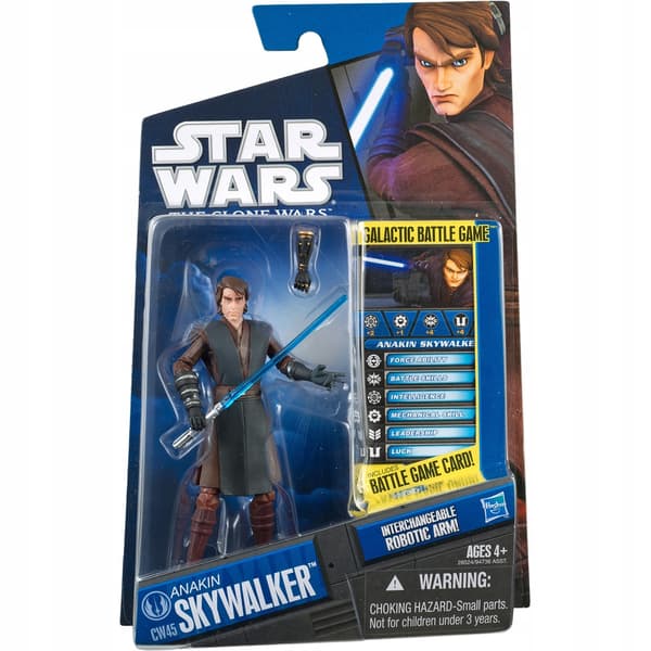 Anakin Skywalker (Clone Wars) action figure from *The Clone Wars* (Star Wars) series