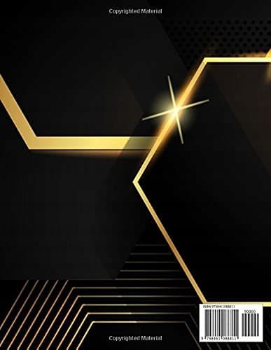Black and Gold Notebook