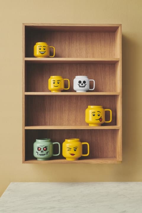 LEGO SMALL CERAMIC MUG – GREY ZOMBIE 255 ml 40460820