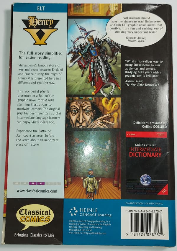 Henry V: The Elt Graphic Novel by Shakespeare