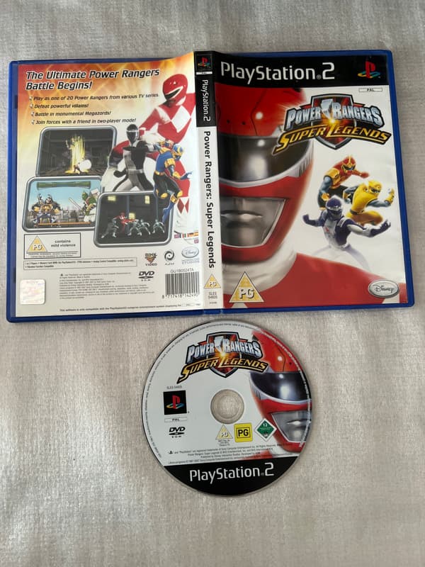 POWER RANGERS: SUPER LEGENDS PS2