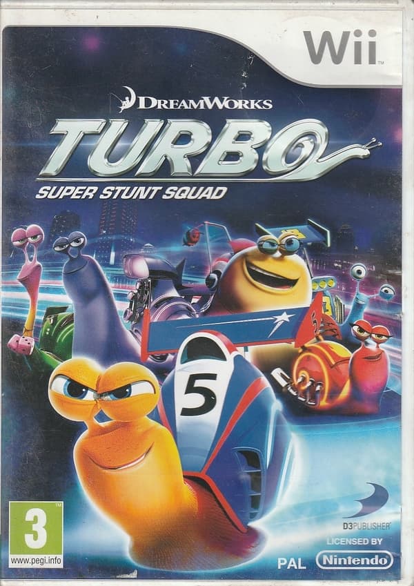 Turbo: Super Stunt Squad for Nintendo Wii – boxed version from the company