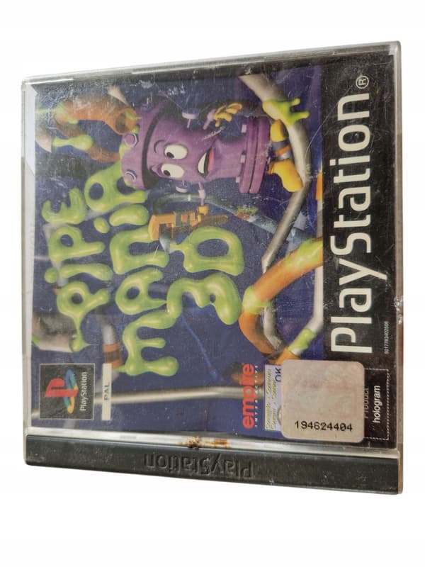 PIPE MANIA 3D for Sony PlayStation (PSX)