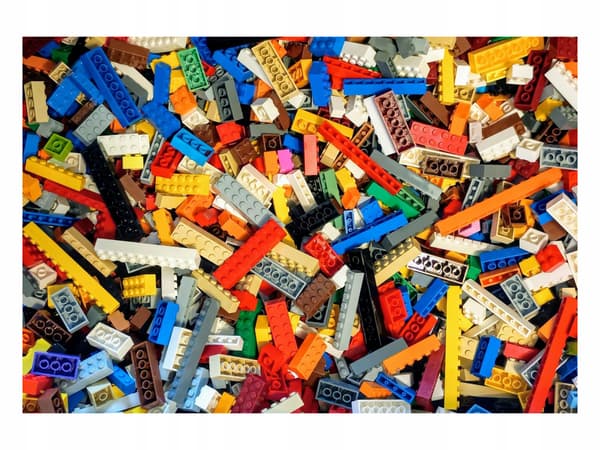 Original Lego building blocks – Brick MIX, 0.5 kg