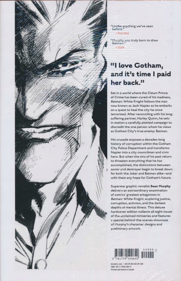 Batman: White Knight Deluxe Edition by Sean Murphy