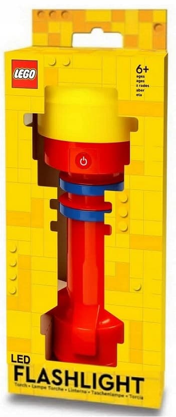 LEGO CLASSIC FL4 RED LED HAND-HELD TORCH